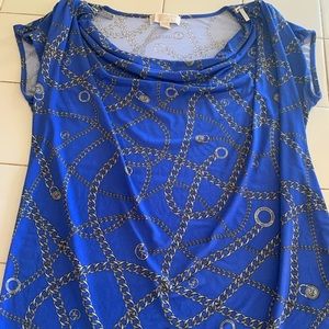 Michael Kors Chain Zip Top- Large